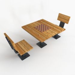 Шахматный стол Арт.1201